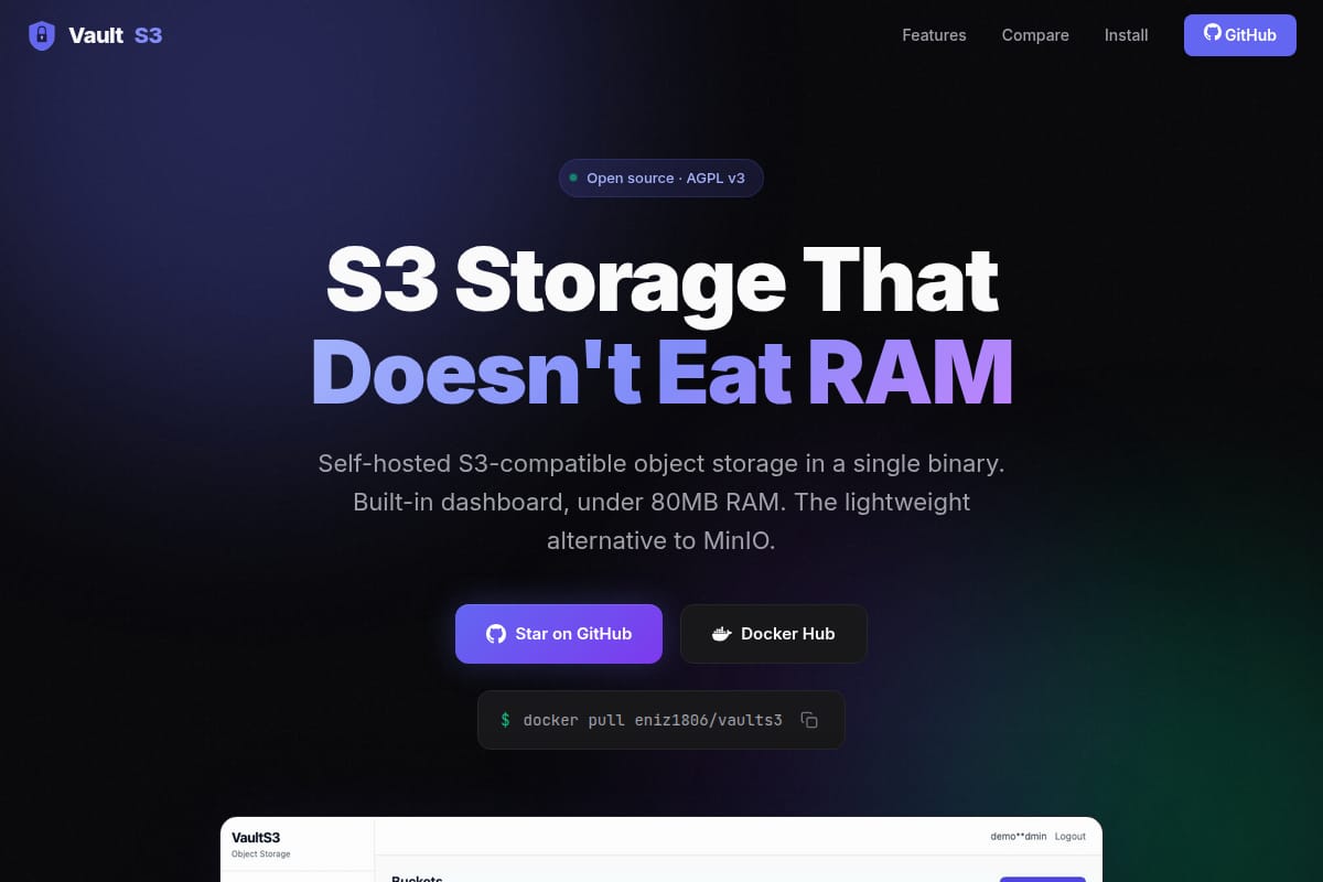 VaultS3 thumbnail