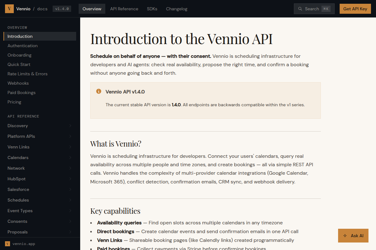 Vennio screenshot