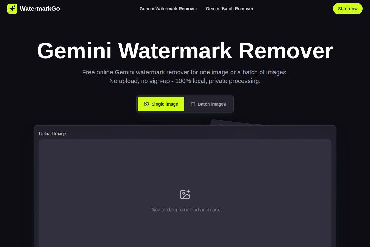 WatermarkGo screenshot