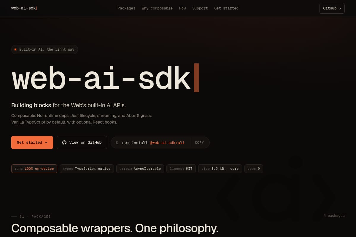 web-ai-sdk thumbnail