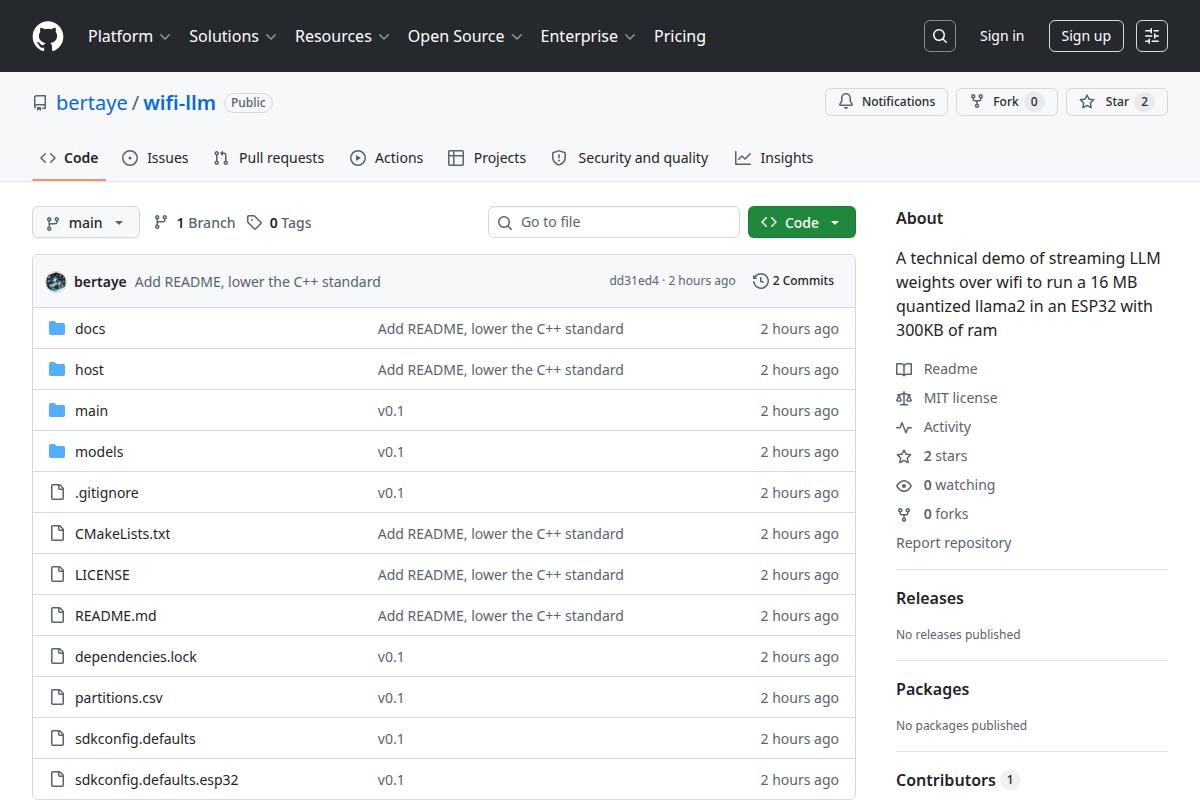 WiFi-LLM screenshot