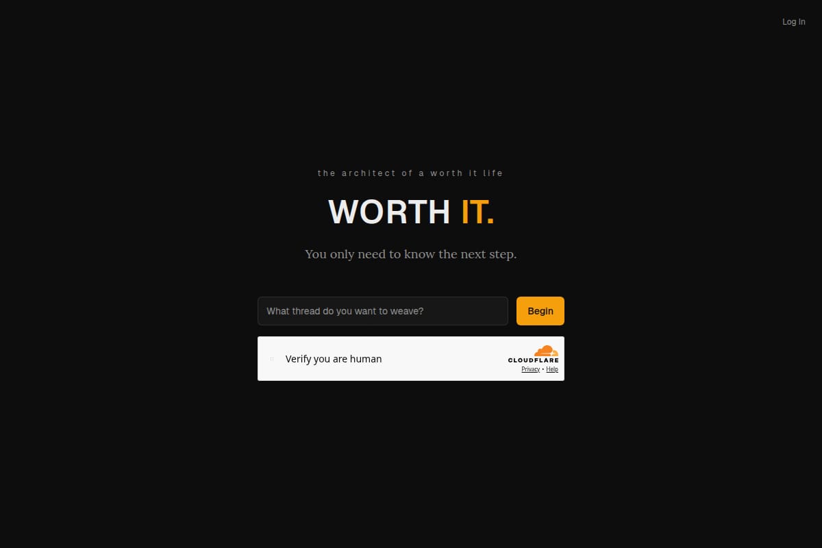 Worth It. thumbnail