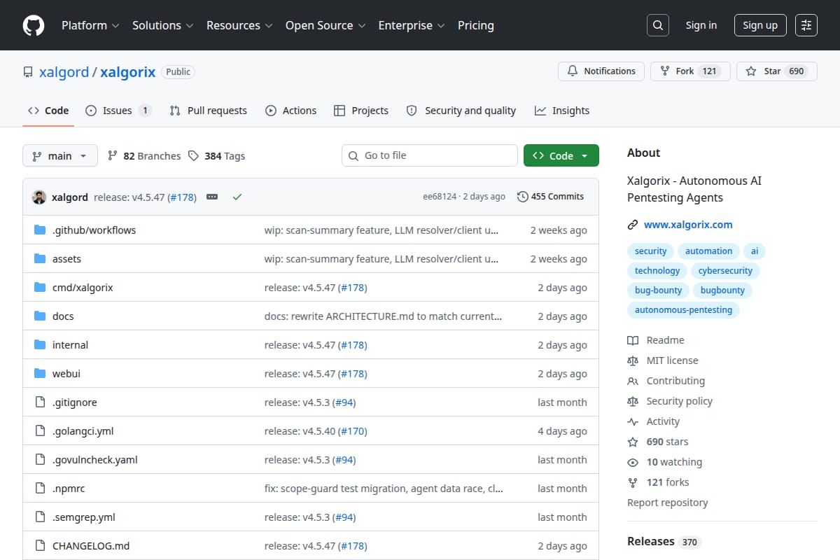 Xalgorix screenshot