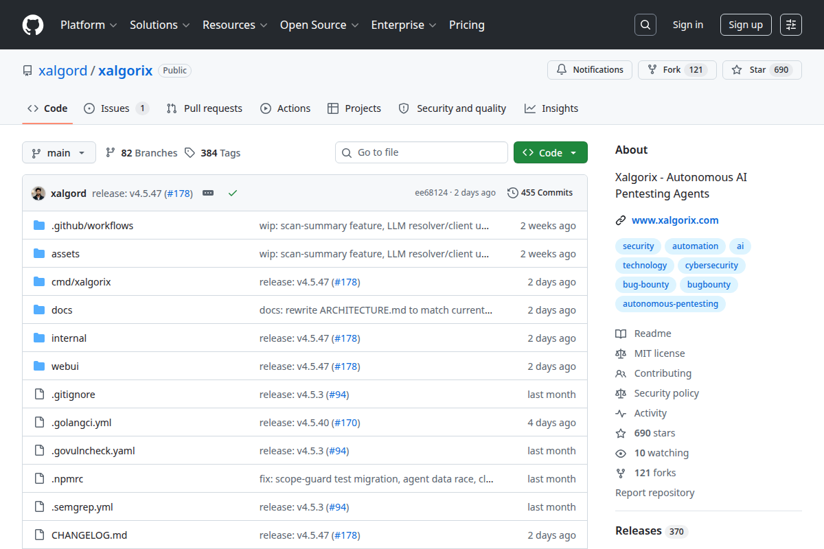 Xalgorix screenshot